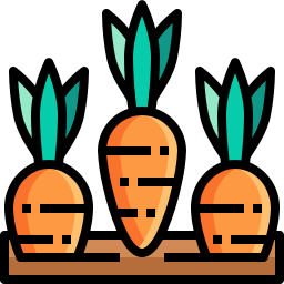 zanahorias icono