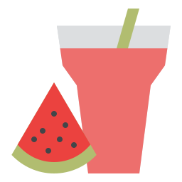 Watermelon juice icon