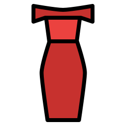Платье-карандаш иконка