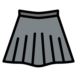 Mini skirt icon
