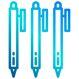 des stylos Icône