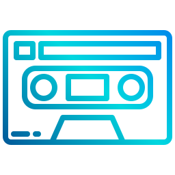 Music tape icon