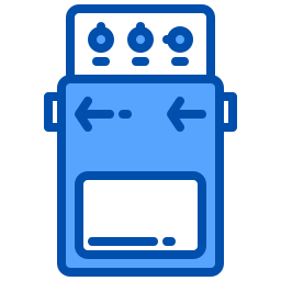 Guitar pedal icon