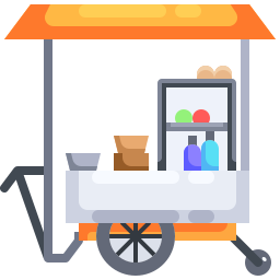 Stall food icon