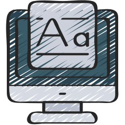 lettertypen icoon