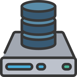 Database storage icon