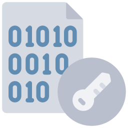 Encrypted data icon