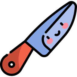 cuchillo del cocinero icono