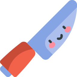 Utility knife icon