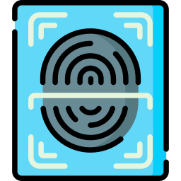 fingerabdruck-scan icon