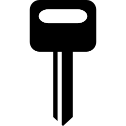 llave del coche icono