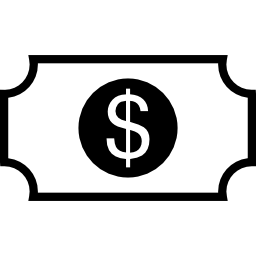 dollar-etiket icoon