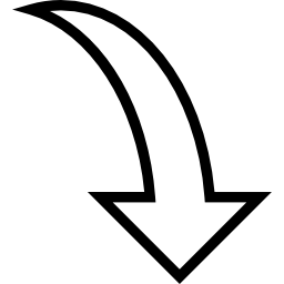 curve arrow 다운로드 icon