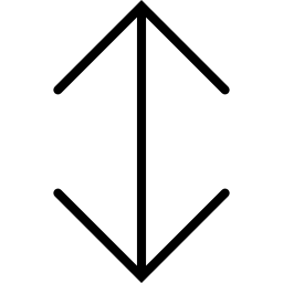 화살표 크기 조정 icon