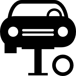 changement de pneu de voiture Icône