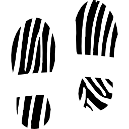 voetafdrukken icoon