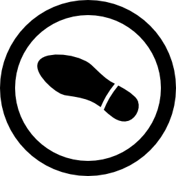 Shoeprint icon