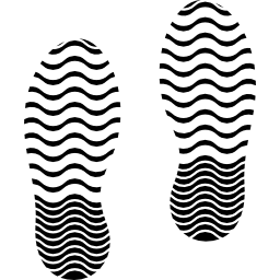 Shoe marks icon