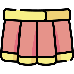 Mini skirt icon