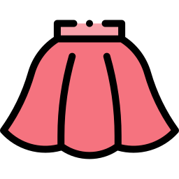 Mini skirt icon