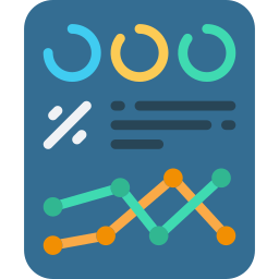 Data analytics icon