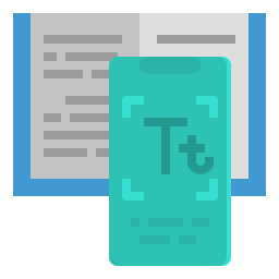 text icon