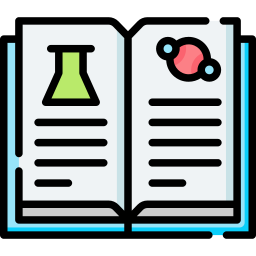 libro de ciencia icono