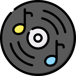 Vinyl record icon