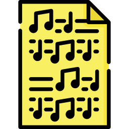 Music sheet icon