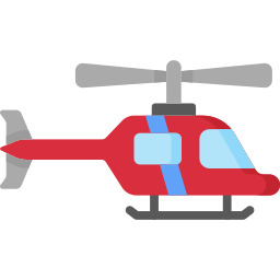 helicóptero icono