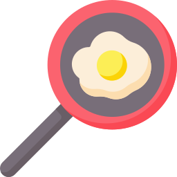 Fried eggs icon