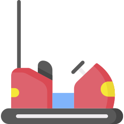 Bumper car icon