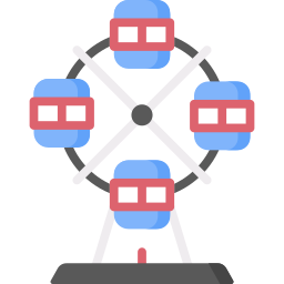 Ferris wheel icon