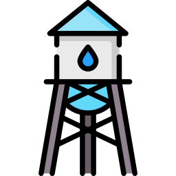 Water tower icon