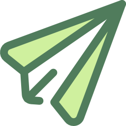 Paper plane icon