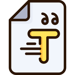 タイポグラフィ icon