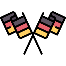 bandeira alemã Ícone