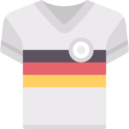 uniforme de futbol icono