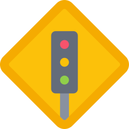 Traffic light icon