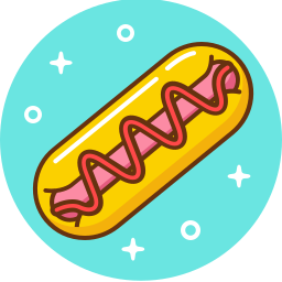 Hot dog icon