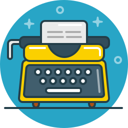 Typewriter icon