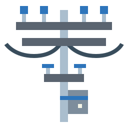 Electric tower icon