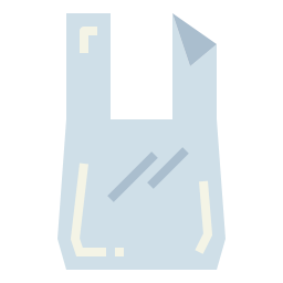 Bolsa de plástico icono