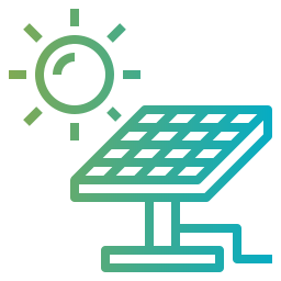 panel słoneczny ikona