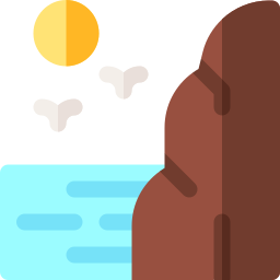 Acantilado icono