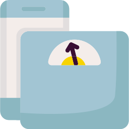 Weight scale icon