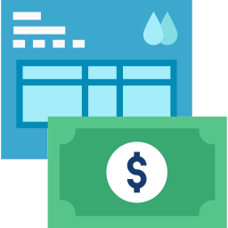 Water bill icon