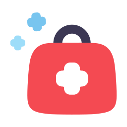 First aid kit icon