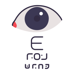 Optical exam icon