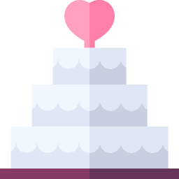 bolo de casamento Ícone